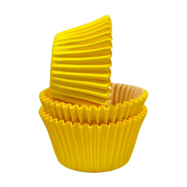 CCBS7923B - Solid Yellow Muffin Case x 3600